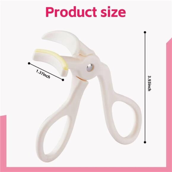 Eyelash Curlers,Eyelash Curler with 2 Silicone Refill Pads - Picture 5 of 8